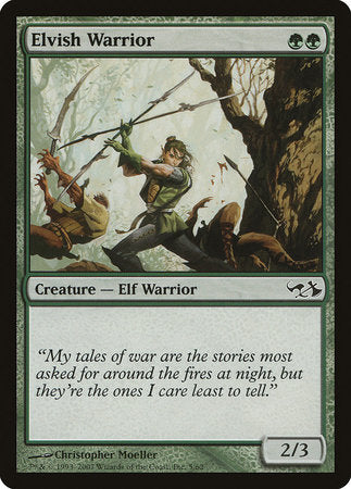 Elvish Warrior [Duel Decks: Elves vs. Goblins] | Gate City Games LLC