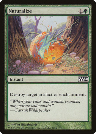Naturalize [Magic 2012] | Gate City Games LLC