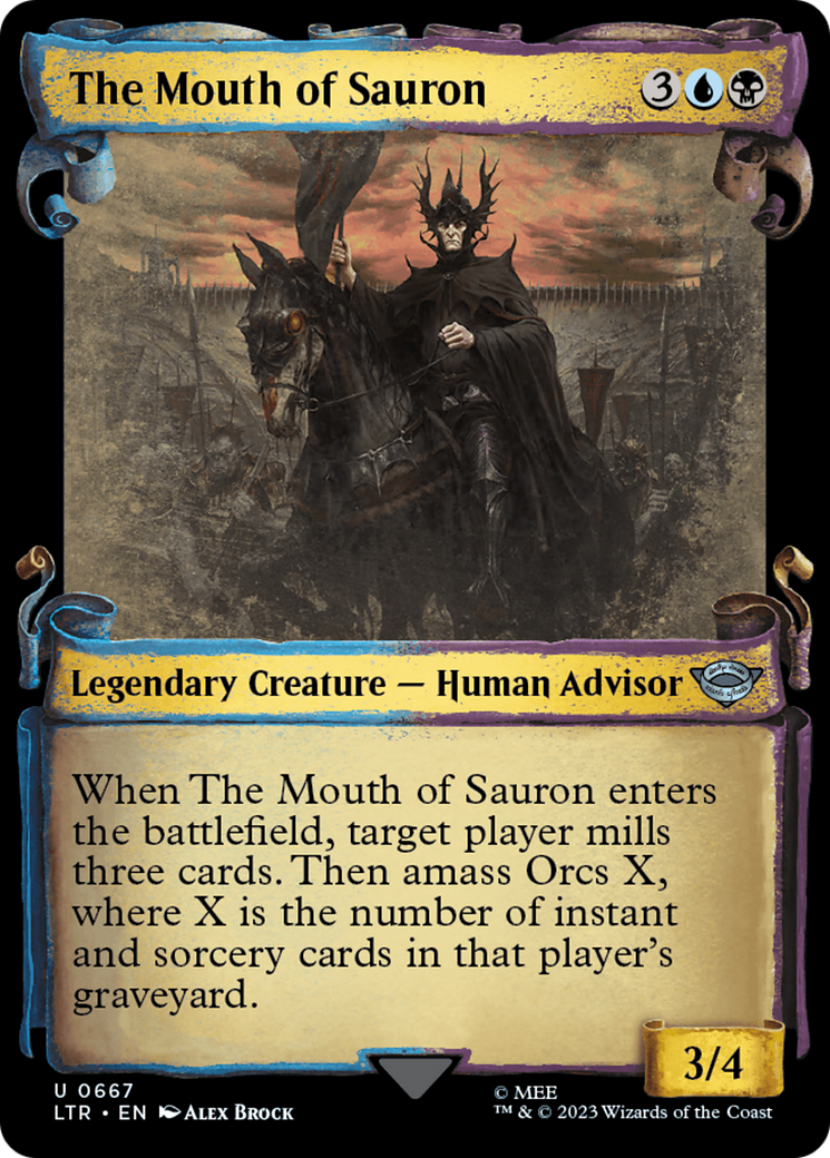 The Mouth of Sauron [The Lord of the Rings: Tales of Middle-Earth Showcase Scrolls] | Gate City Games LLC