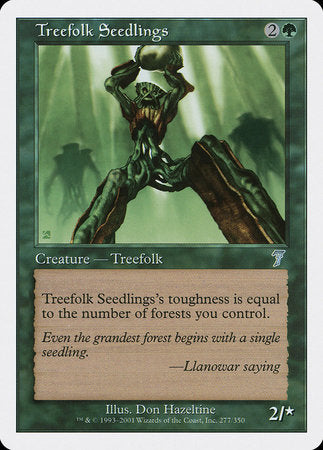 Treefolk Seedlings [Seventh Edition] | Gate City Games LLC