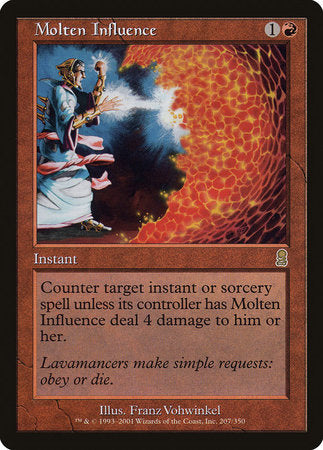 Molten Influence [Odyssey] | Gate City Games LLC