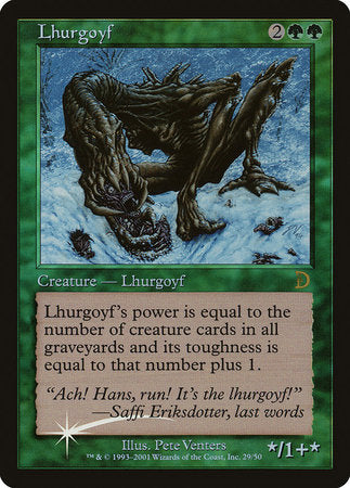 Lhurgoyf [Deckmasters] | Gate City Games LLC