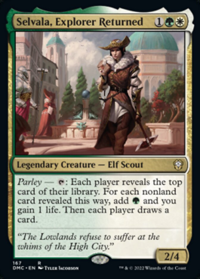 Selvala, Explorer Returned [Dominaria United Commander] | Gate City Games LLC