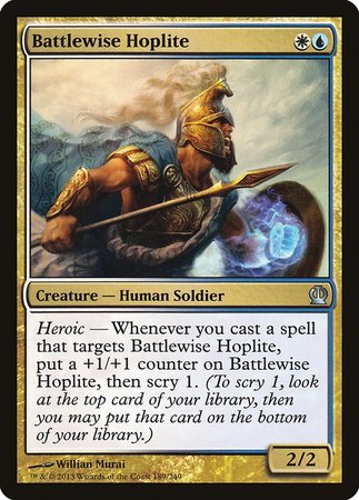 Battlewise Hoplite [Theros] | Gate City Games LLC