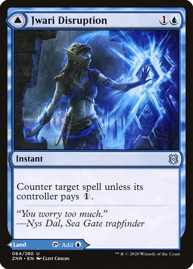 Jwari Disruption // Jwari Ruins [Zendikar Rising] | Gate City Games LLC