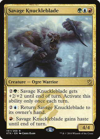 Savage Knuckleblade [Khans of Tarkir] | Gate City Games LLC