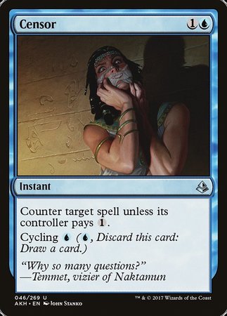 Censor [Amonkhet] | Gate City Games LLC