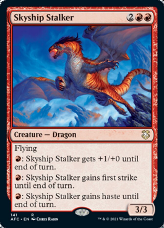 Skyship Stalker [Dungeons & Dragons: Adventures in the Forgotten Realms Commander] | Gate City Games LLC