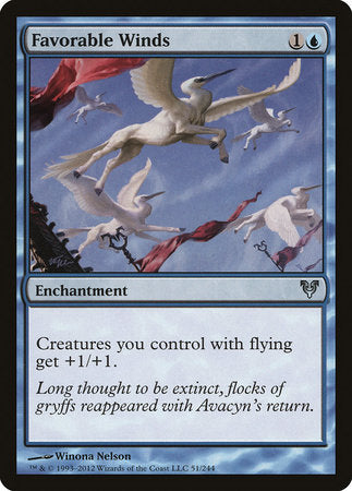 Favorable Winds [Avacyn Restored] | Gate City Games LLC
