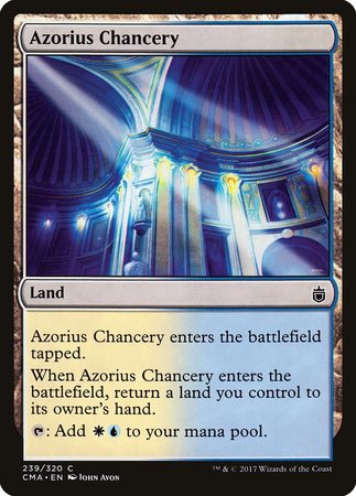 Azorius Chancery [Commander Anthology] | Gate City Games LLC