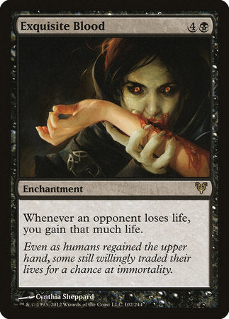 Exquisite Blood [Avacyn Restored] | Gate City Games LLC