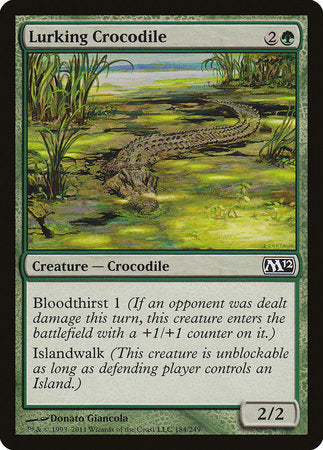 Lurking Crocodile [Magic 2012] | Gate City Games LLC