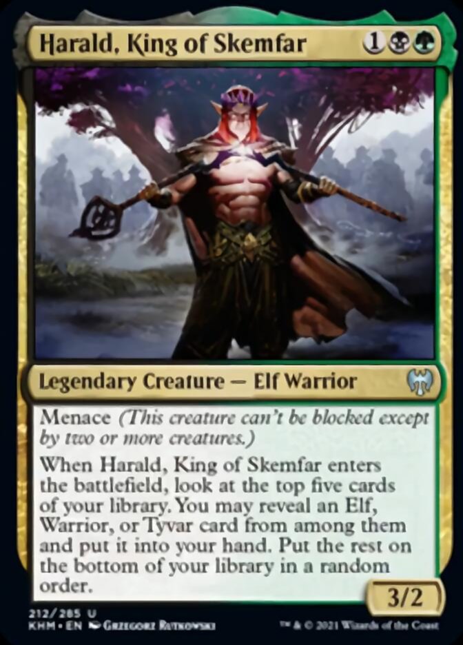 Harald, King of Skemfar [Kaldheim] | Gate City Games LLC