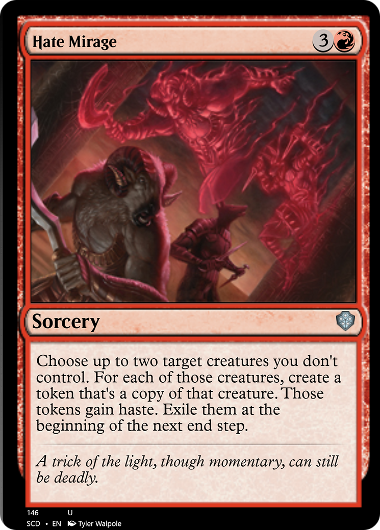 Hate Mirage [Starter Commander Decks] | Gate City Games LLC