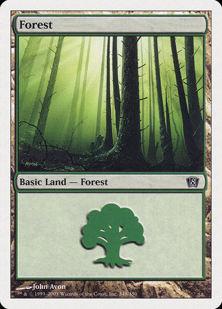 Forest (348) [Eighth Edition] | Gate City Games LLC