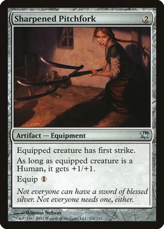 Sharpened Pitchfork [Innistrad] | Gate City Games LLC