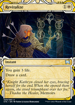 Revitalize (Etched Foil) [Strixhaven Mystical Archive] | Gate City Games LLC