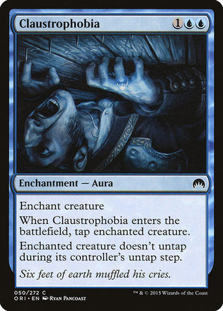 Claustrophobia [Magic Origins] | Gate City Games LLC