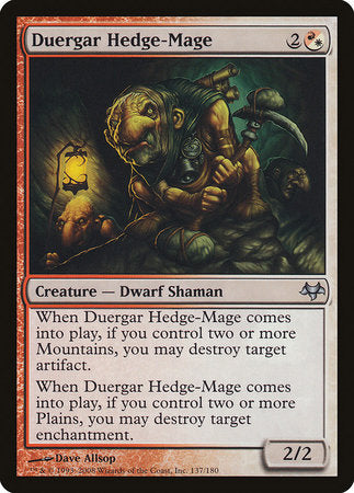Duergar Hedge-Mage [Eventide] | Gate City Games LLC