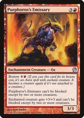 Purphoros's Emissary [Theros] | Gate City Games LLC