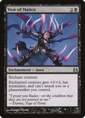 Vow of Malice [Commander 2011] | Gate City Games LLC