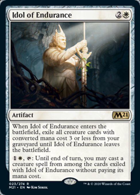 Idol of Endurance [Core Set 2021] | Gate City Games LLC
