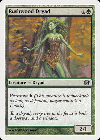 Rushwood Dryad [Eighth Edition] | Gate City Games LLC