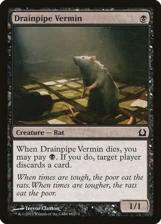 Drainpipe Vermin [Return to Ravnica] | Gate City Games LLC