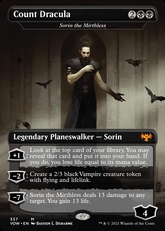 Sorin the Mirthless - Count Dracula [Innistrad: Crimson Vow] | Gate City Games LLC