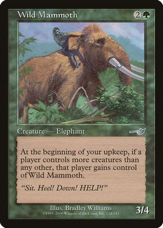 Wild Mammoth [Nemesis] | Gate City Games LLC