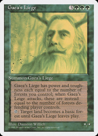 Gaea's Liege [Fourth Edition] | Gate City Games LLC