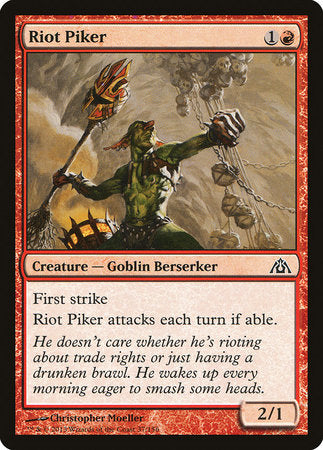 Riot Piker [Dragon's Maze] | Gate City Games LLC