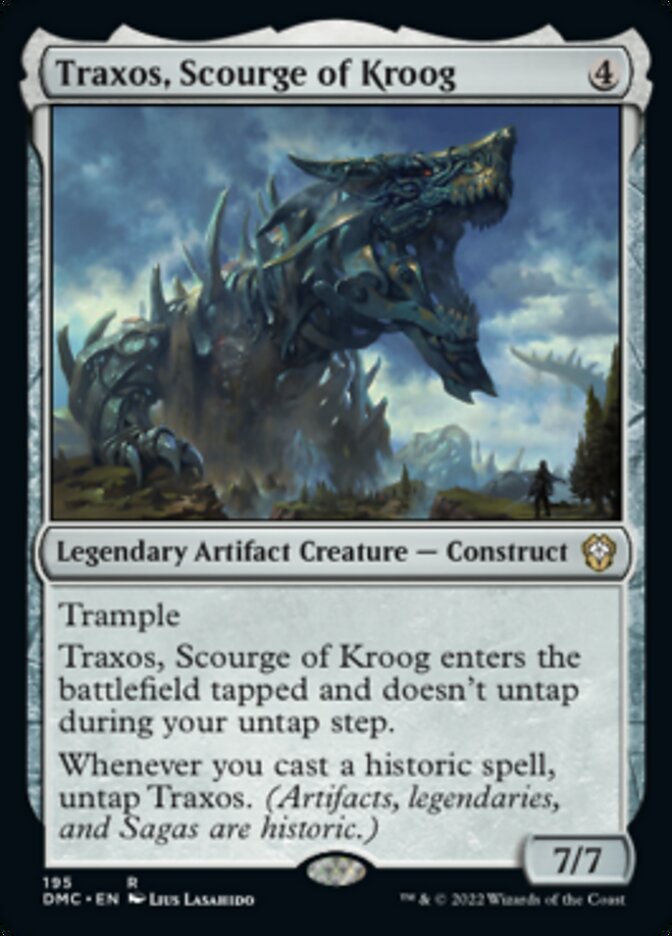 Traxos, Scourge of Kroog [Dominaria United Commander] | Gate City Games LLC