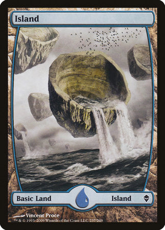 Island (237) - Full Art [Zendikar] | Gate City Games LLC