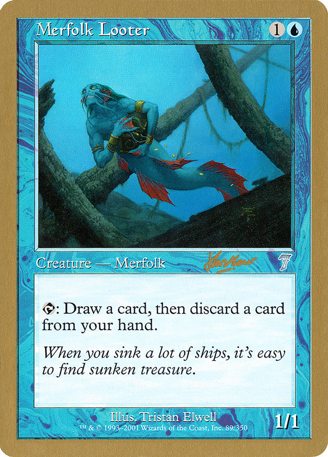 Merfolk Looter (Sim Han How) [World Championship Decks 2002] | Gate City Games LLC