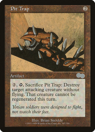 Pit Trap [Urza's Saga] | Gate City Games LLC
