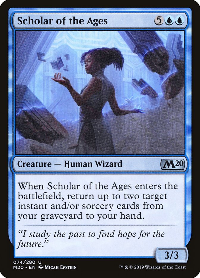 Scholar of the Ages [Core Set 2020] | Gate City Games LLC