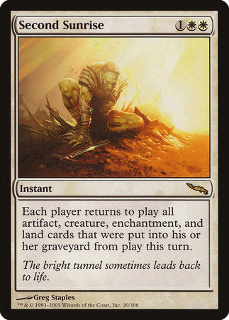 Second Sunrise [Mirrodin] | Gate City Games LLC