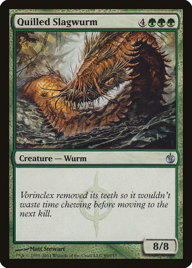 Quilled Slagwurm [Mirrodin Besieged] | Gate City Games LLC