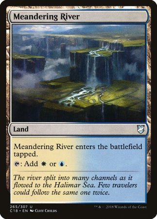 Meandering River [Commander 2018] | Gate City Games LLC