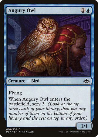 Augury Owl [Planechase Anthology] | Gate City Games LLC