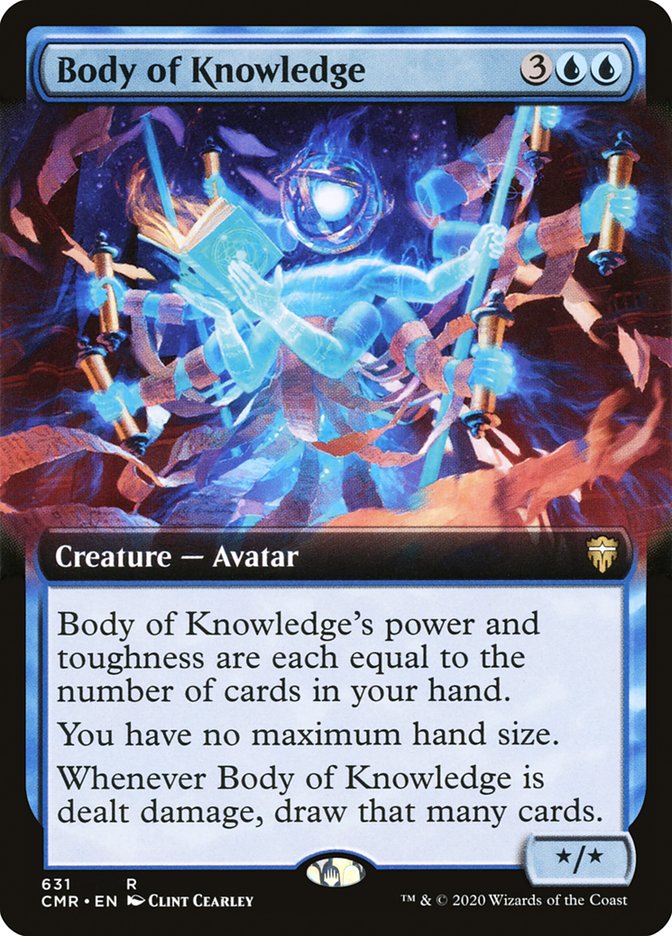 Body of Knowledge (Extended Art) [Commander Legends] | Gate City Games LLC