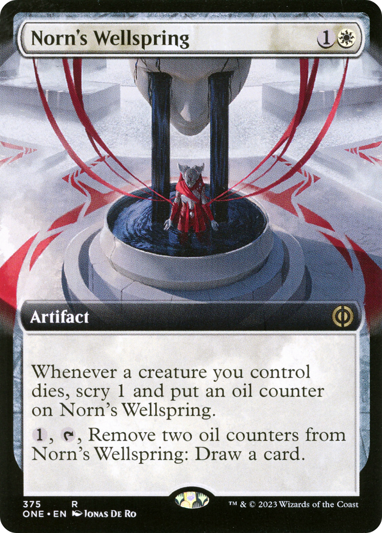 Norn's Wellspring (Extended Art) [Phyrexia: All Will Be One] | Gate City Games LLC