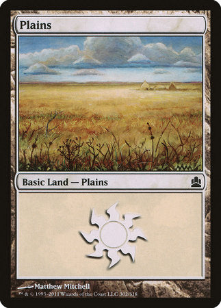 Plains (302) [Commander 2011] | Gate City Games LLC