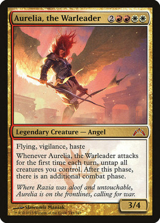 Aurelia, the Warleader [Gatecrash] | Gate City Games LLC