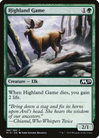 Highland Game [Core Set 2019] | Gate City Games LLC