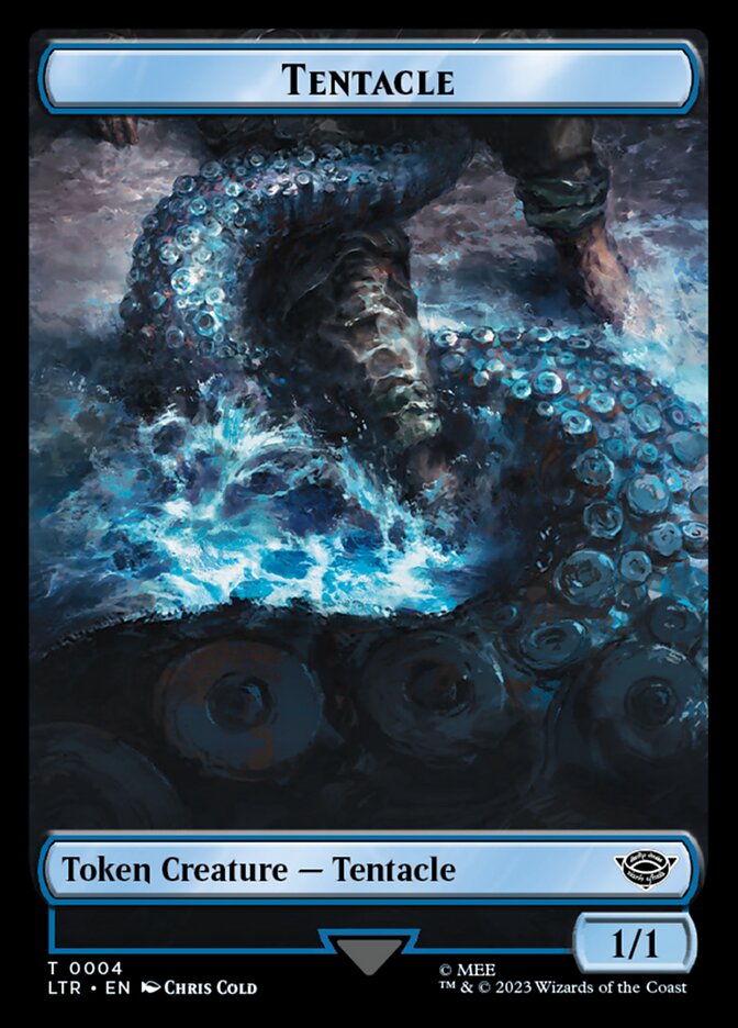 Tentacle Token [The Lord of the Rings: Tales of Middle-Earth Tokens] | Gate City Games LLC