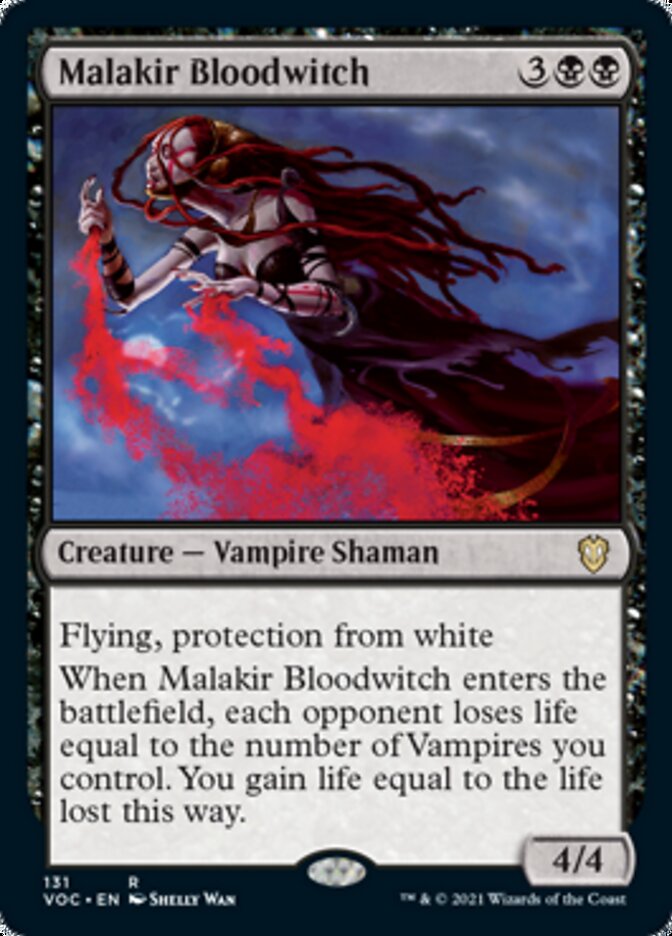 Malakir Bloodwitch [Innistrad: Crimson Vow Commander] | Gate City Games LLC