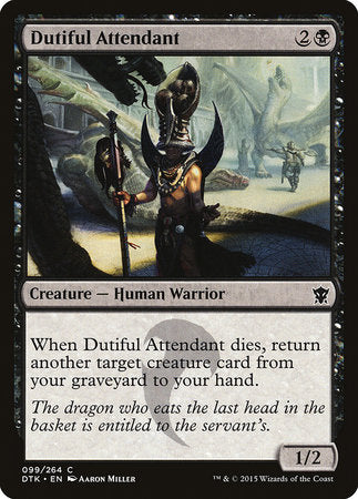 Dutiful Attendant [Dragons of Tarkir] | Gate City Games LLC