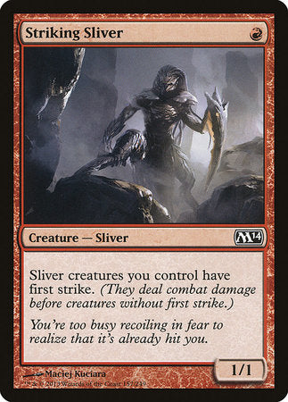 Striking Sliver [Magic 2014] | Gate City Games LLC